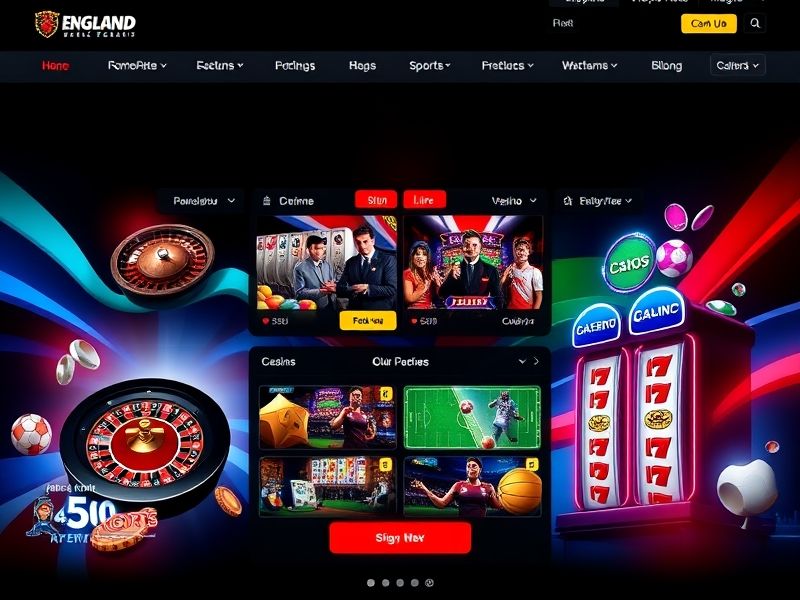 Find the best online casinos in England. Play popular games like slots, poker, and live dealer casino options with expert reviews and UK Gambling Commission (UKGC) safety information.